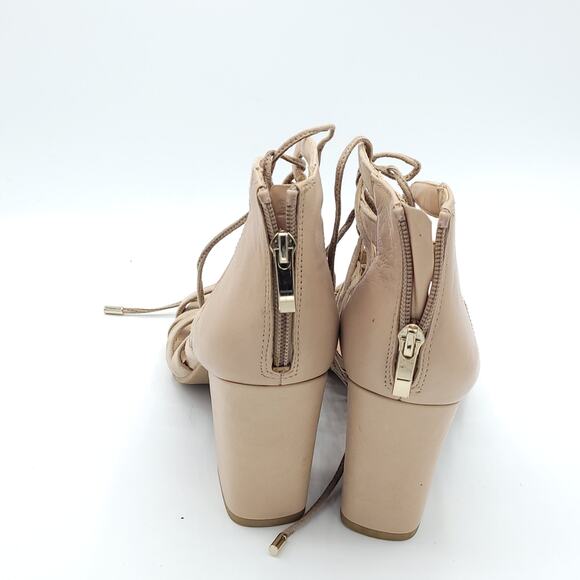 Franco Sarto Women's Meena Heeled Sandals biege size 8 - Picture 6 of 10